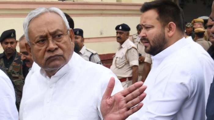 Bihar Chief Minister Nitish Kumar along with Deputy CM Tejashwi Yadav. Credit: PTI File Photo Bihar Chief Minister Nitish Kumar along with Deputy CM Tejashwi Yadav. Credit: PTI File Photo
