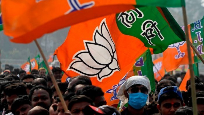 A woman claiming to be a BJP candidate alleged that her house was burnt down by Trinamool Congress goons. Credit: Reuters Photo A woman claiming to be a BJP candidate alleged that her house was burnt down by Trinamool Congress goons. Credit: Reuters Photo