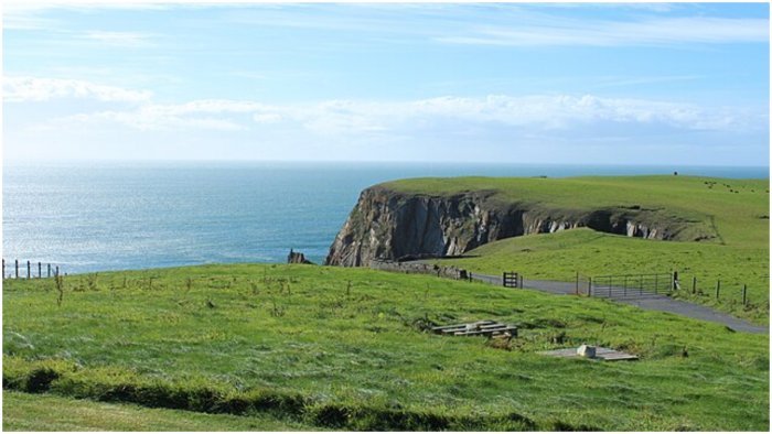 The North Channel, located between Scotland and Northern Ireland, is considered the toughest of the Ocean Seven Swims because of its chilling temperature. Credit: Wikimedia Commons The North Channel, located between Scotland and Northern Ireland, is considered the toughest of the Ocean Seven Swims because of its chilling temperature. Credit: Wikimedia Commons